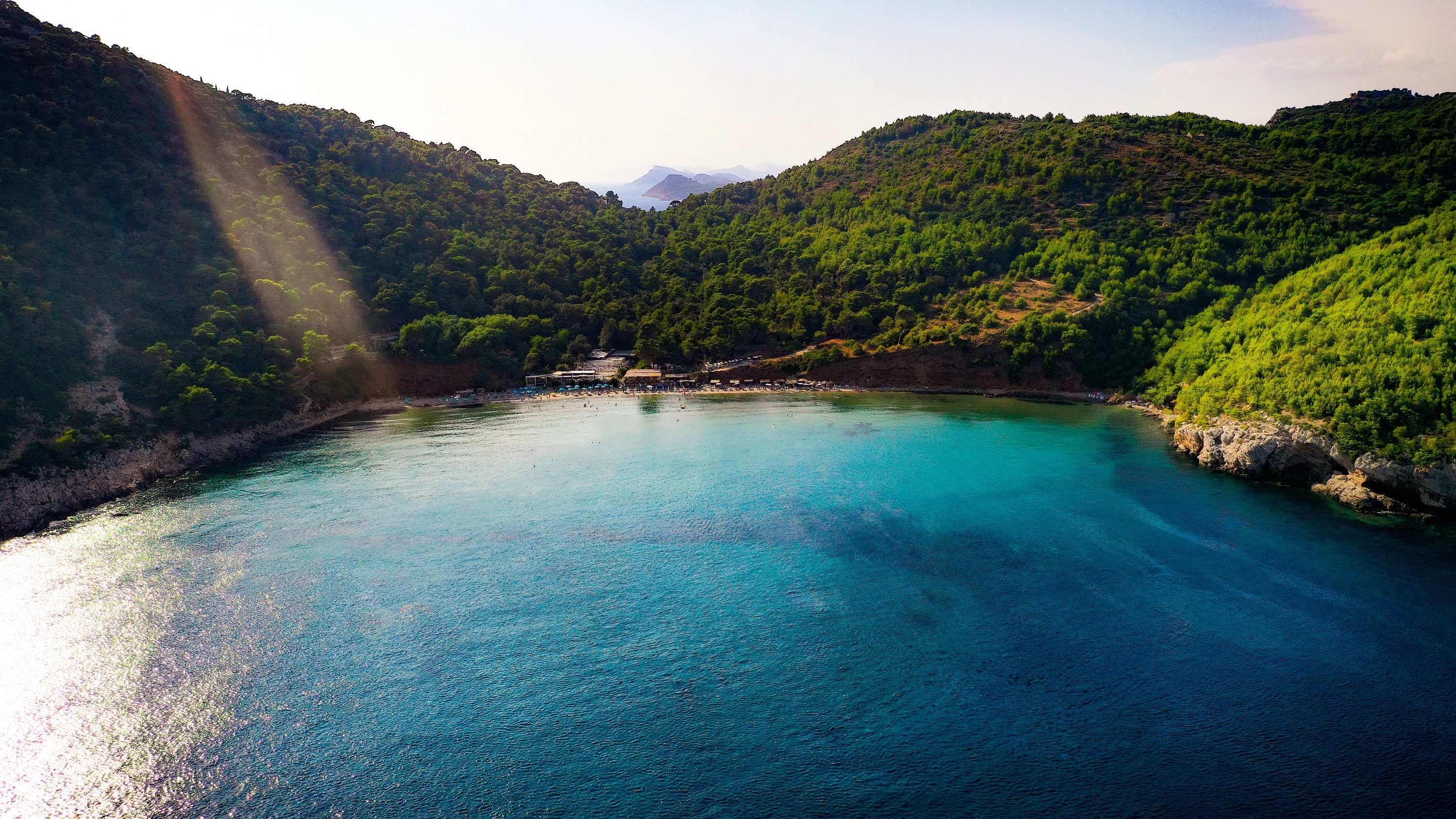 An Extended Journey through Hues of Blue to Peaceful Olive Groves