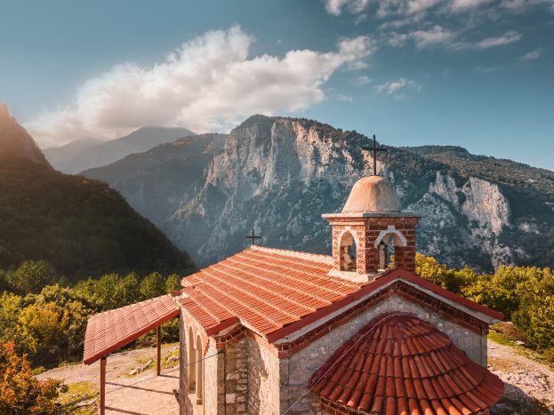 Foothills of Mount Olympus and Ancient Dion